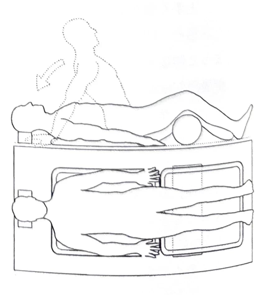Figure 2: Hydrotherm lumbar support cushion