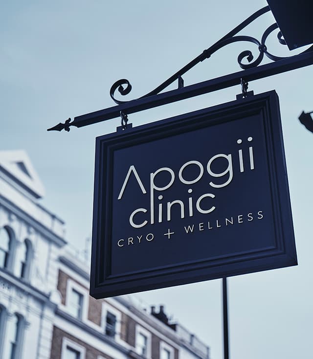 Apogii Clinic Shop Sign
